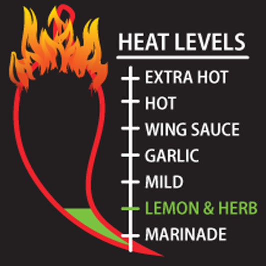 Lemon Herb Peri-Peri is now the Mildest Flavor