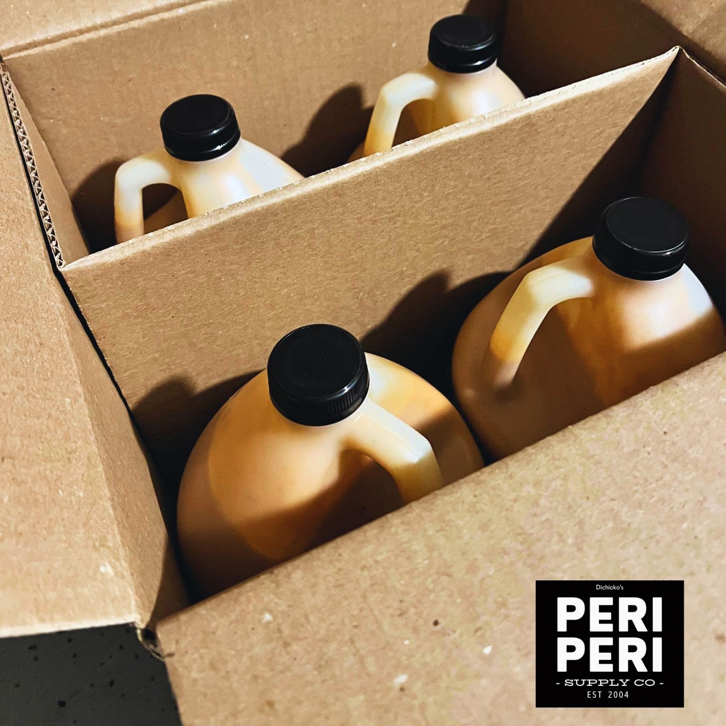 Medium Peri Peri - 4 Gallons per case - Wholesale