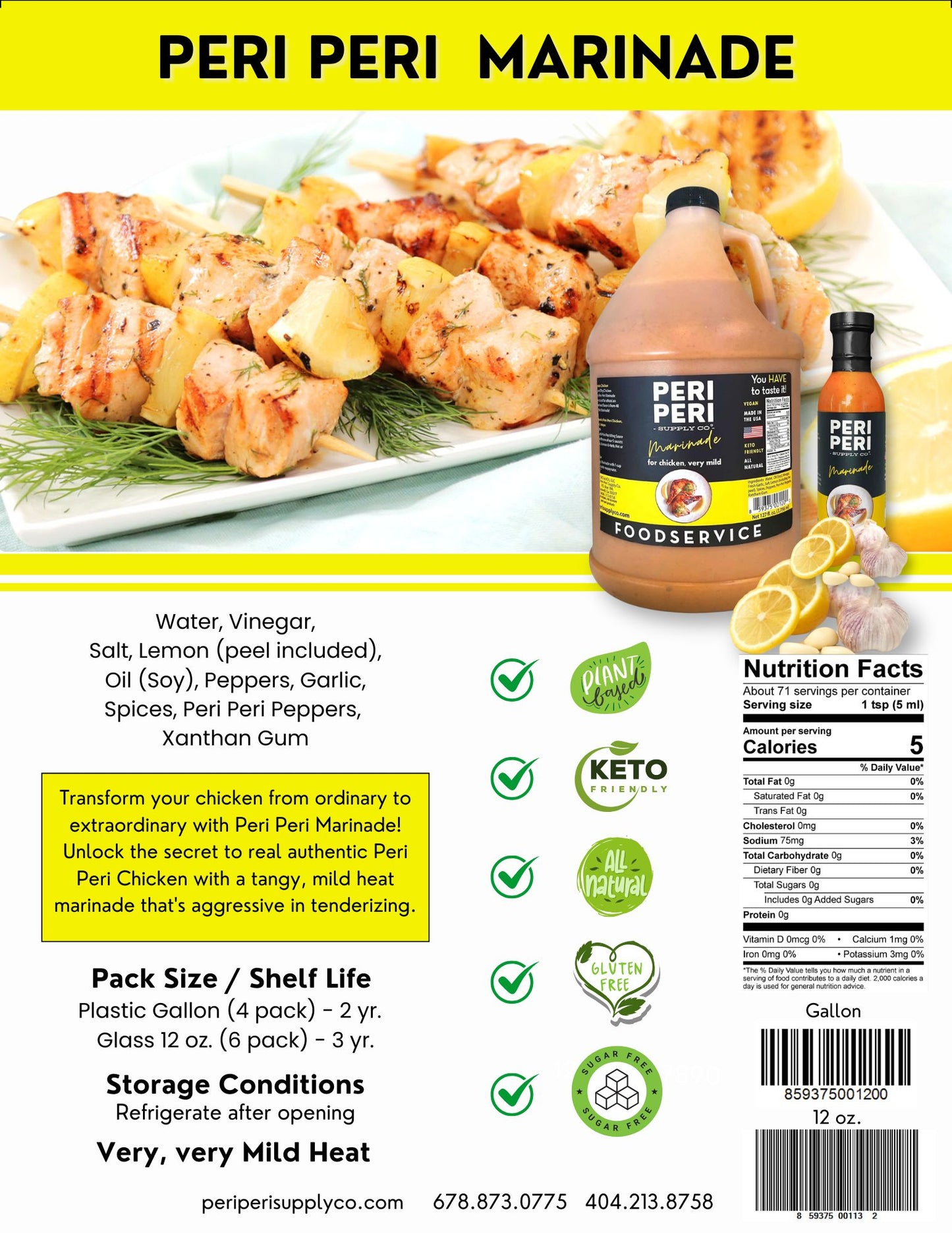 Peri-Peri Lovers 4 pack