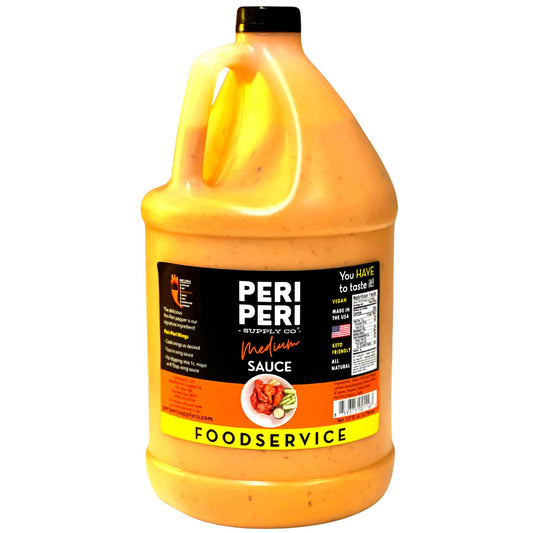 Medium Peri Peri - 4 Gallons per case - Wholesale