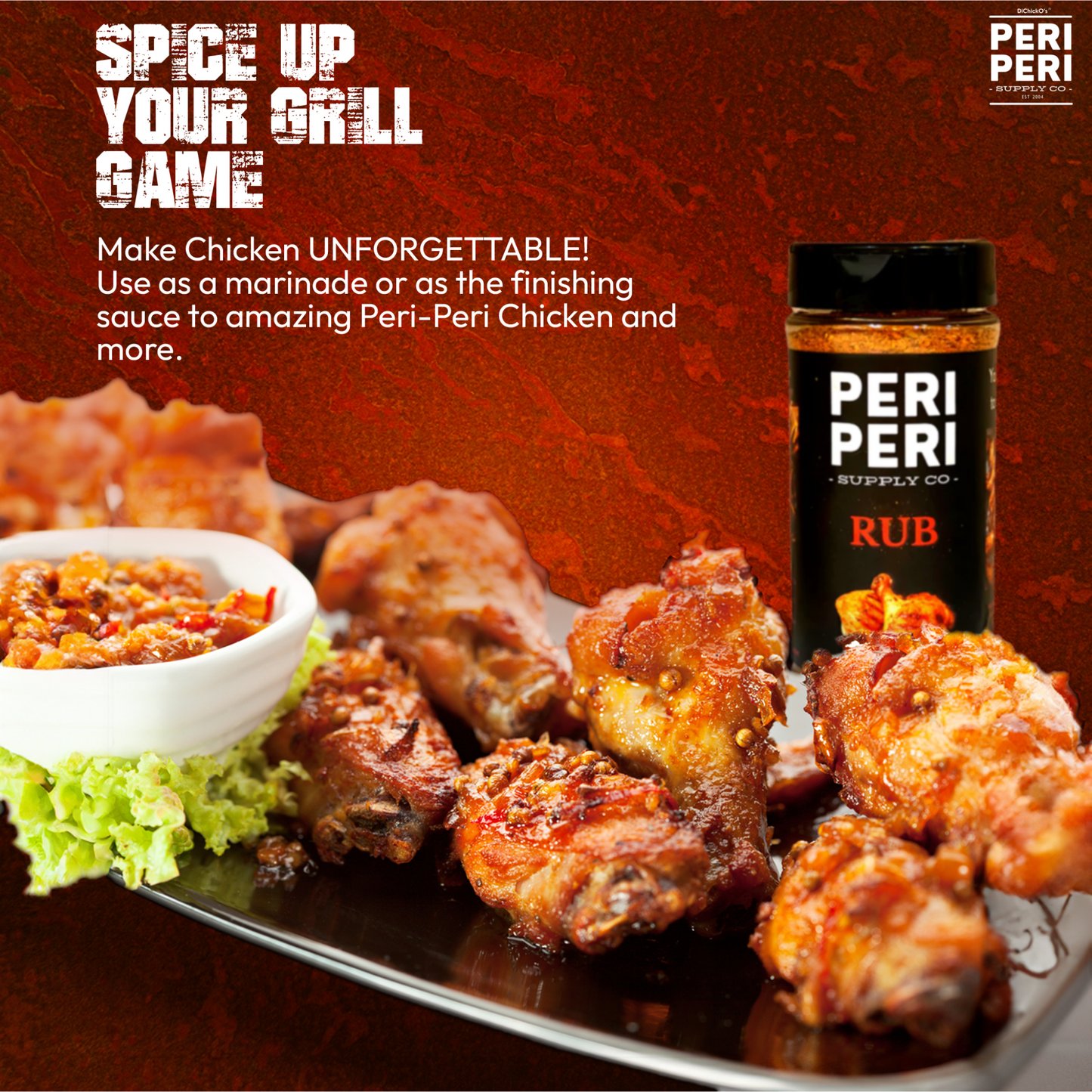 Spice Up your Grill Game with Peri Peri Salt Rub by DiChickO's