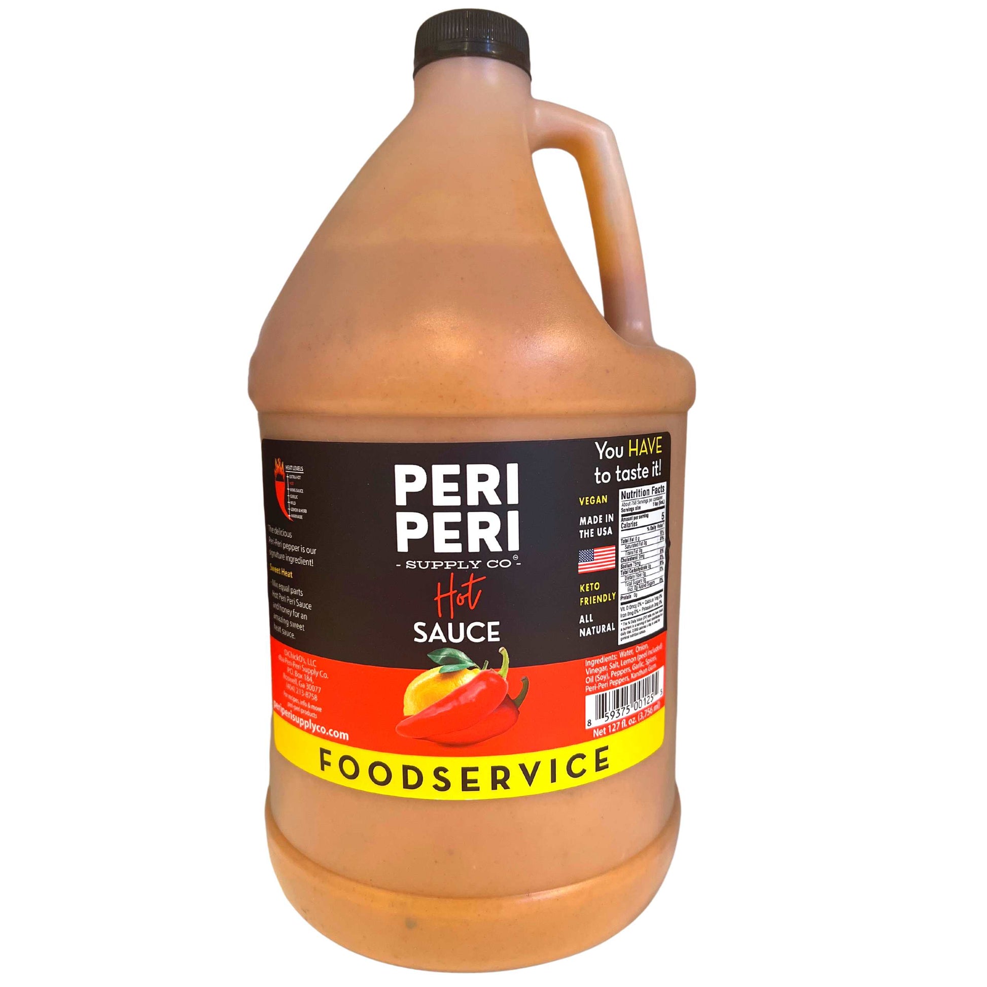 Peri Peri Hot Sauce Gallon Peri Peri Hot Sauce Gallon